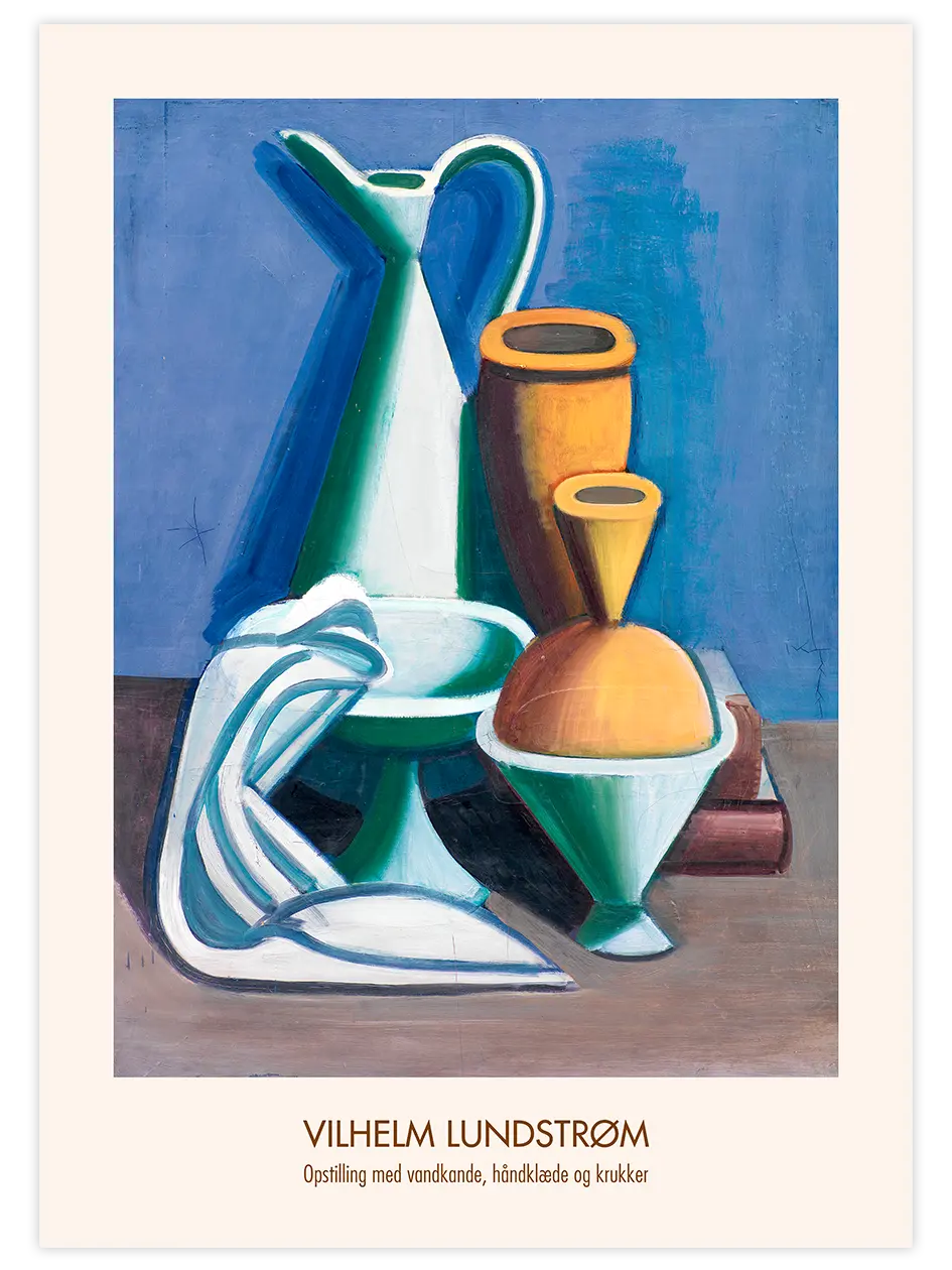 Lundstrom Still Life - Art Print Ünlü Ressamlar Poster