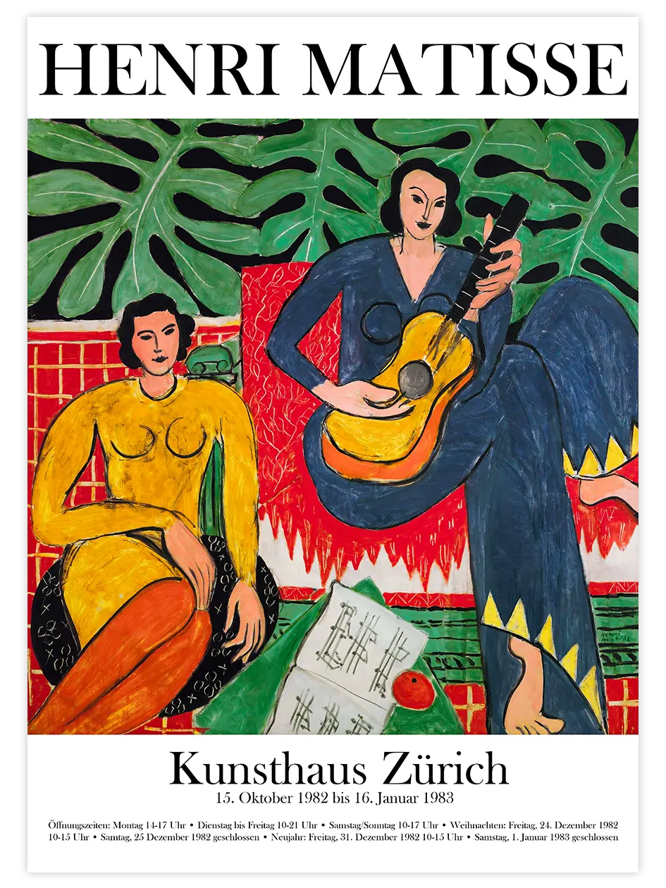 Matisse La Musique Afiş | Sanat Posteri