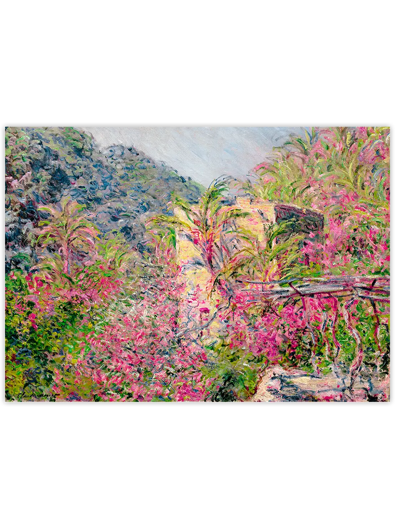 Monet The Valley of Sasso - Art Print Ünlü Ressamlar Poster
