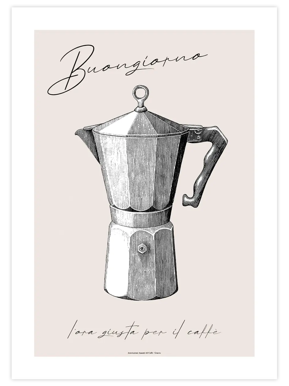 Buongiorno - Art Print Mutfak Poster
