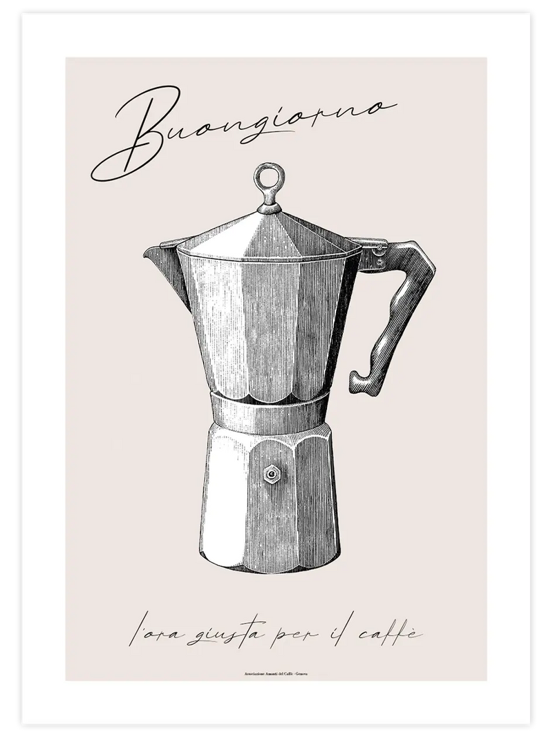 Buongiorno - Art Print Mutfak Poster