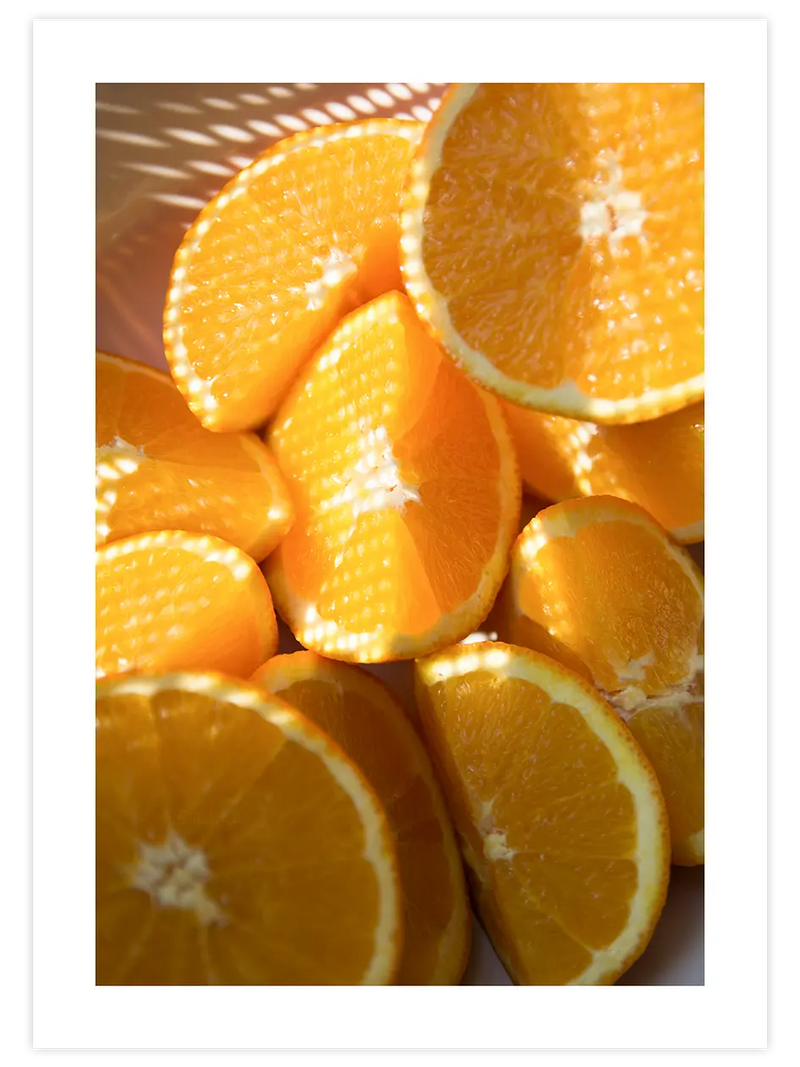 Portakal Dilimleri - Art Print Fotoğraflar Poster