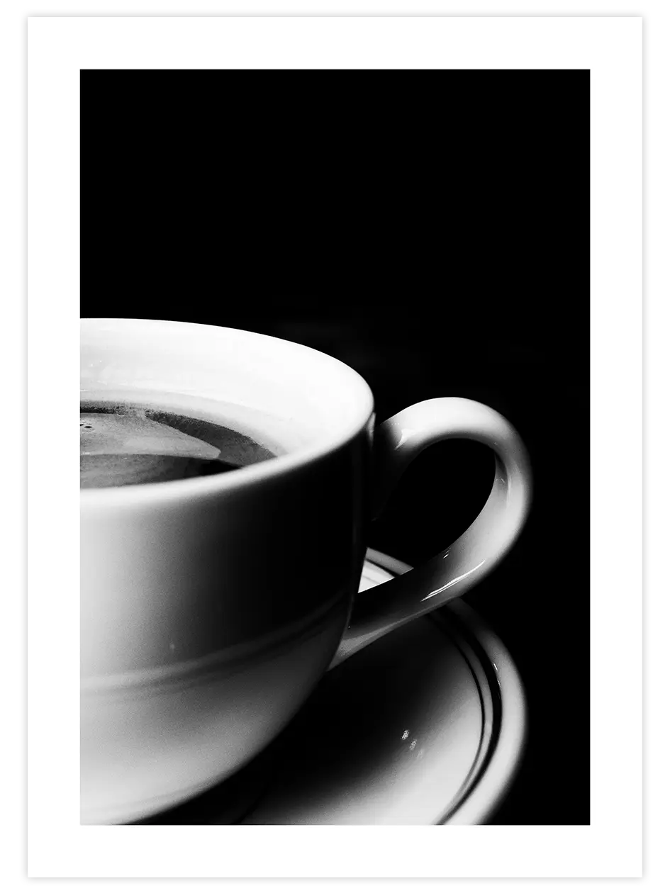 Tasse de Café - Art Print Fotoğraflar Poster