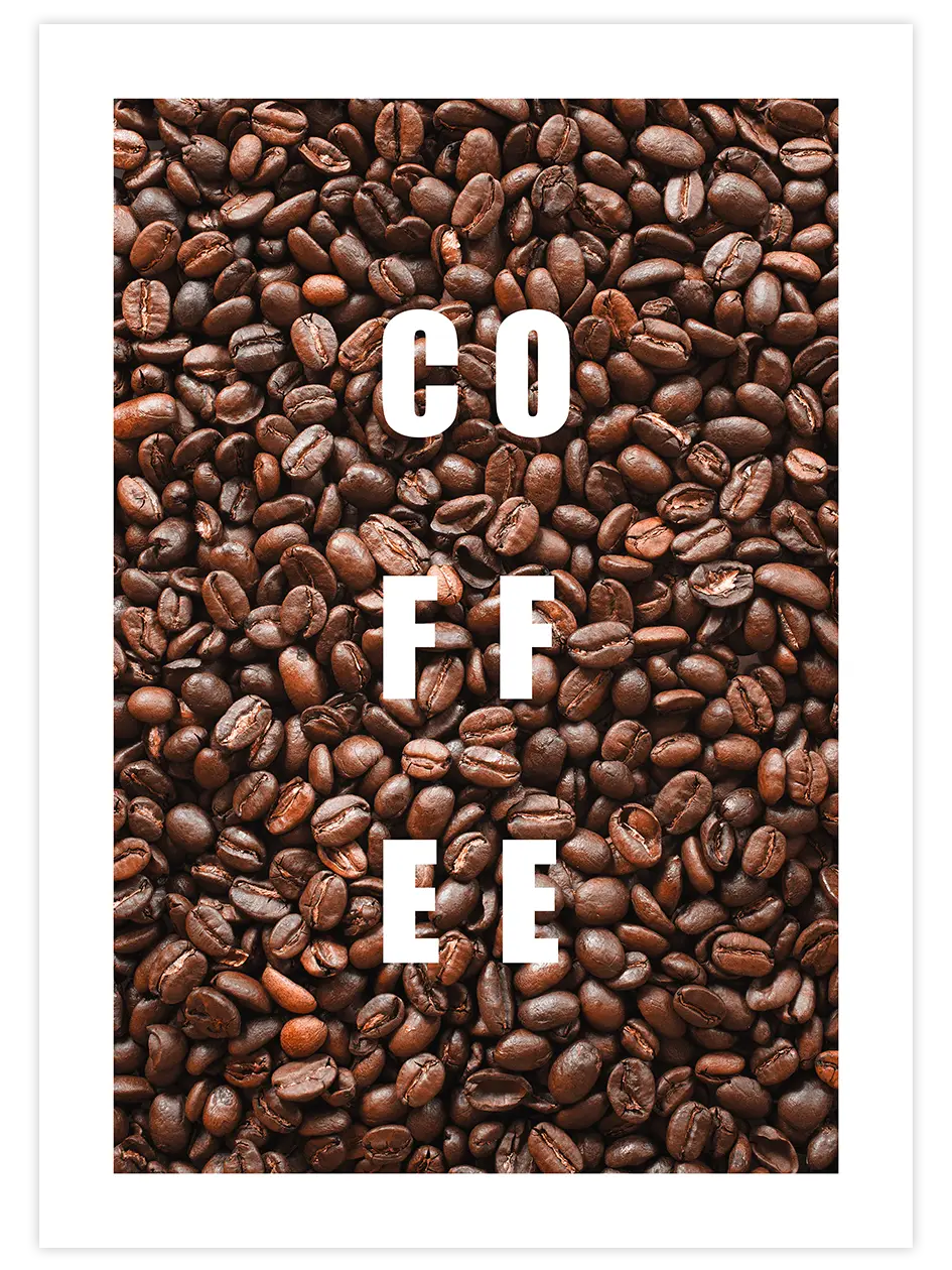 Coffee - Art Print Fotoğraflar Poster