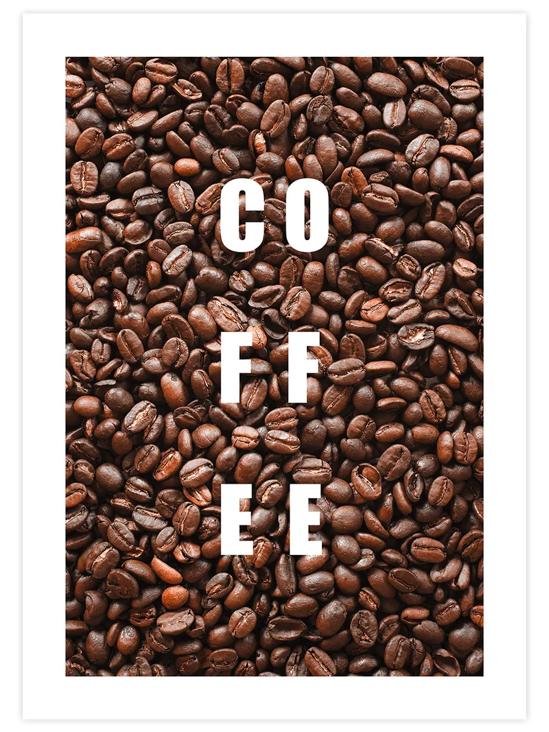 Coffee - Art Print Fotoğraflar Poster