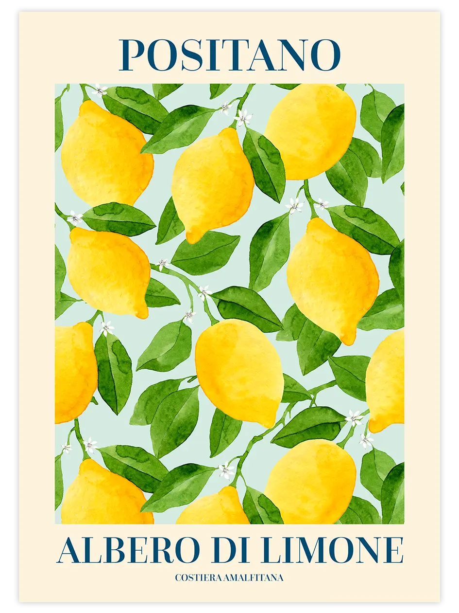 Albero Di Limone - Art Print Mutfak Poster
