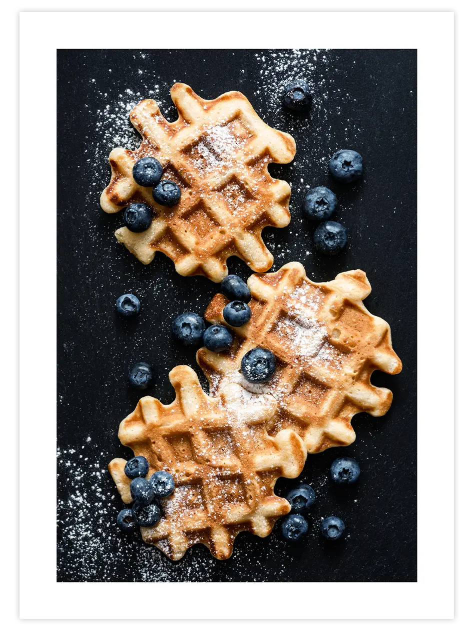 Waffle - Art Print Fotoğraflar Poster