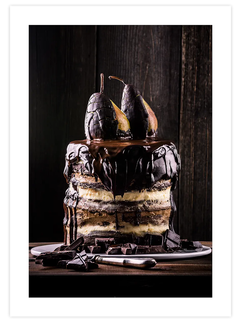 Poire sur le Gateau - Art Print Fotoğraflar Poster