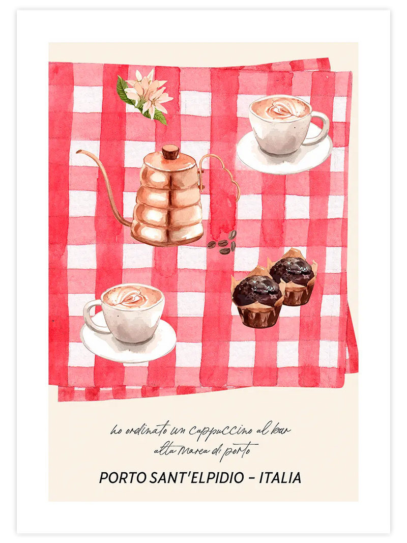 Porto Sant'Elpidio - Art Print Mutfak Poster