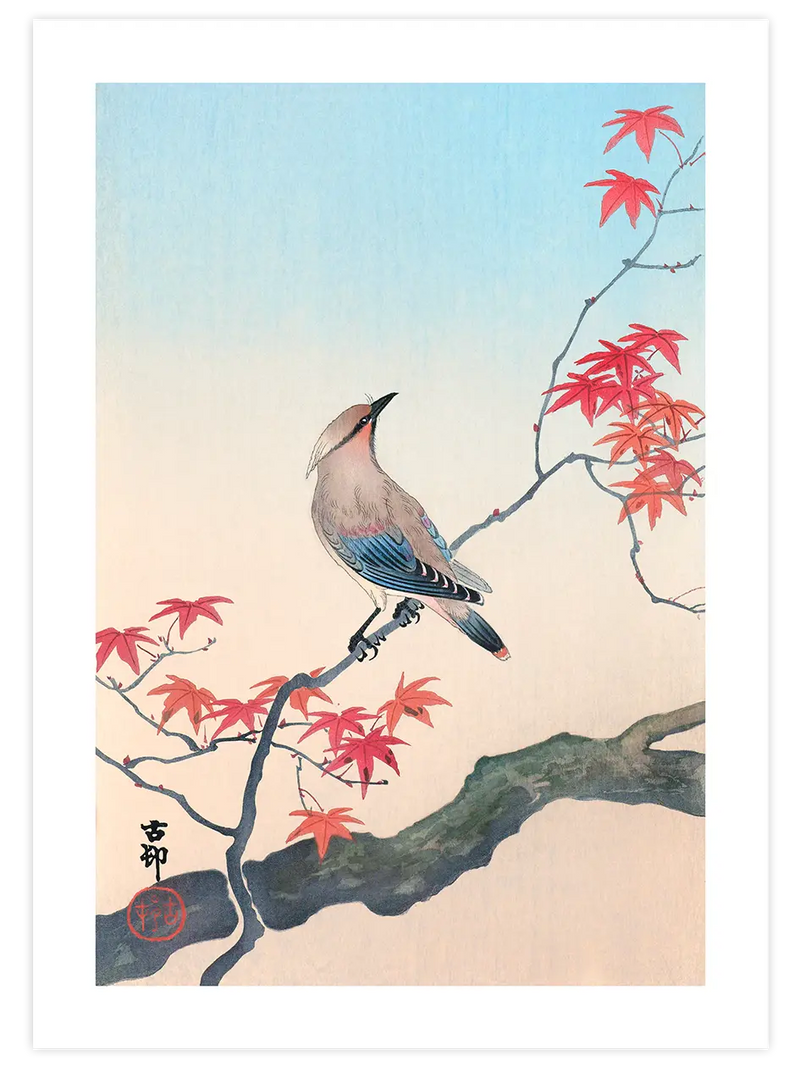 Ohara Koson N18 - Art Print Ünlü Ressamlar Poster