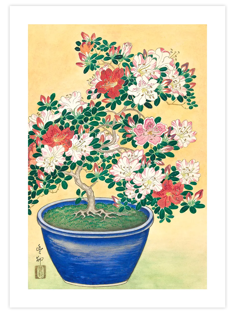 Ohara Koson N7 - Art Print Ünlü Ressamlar Poster