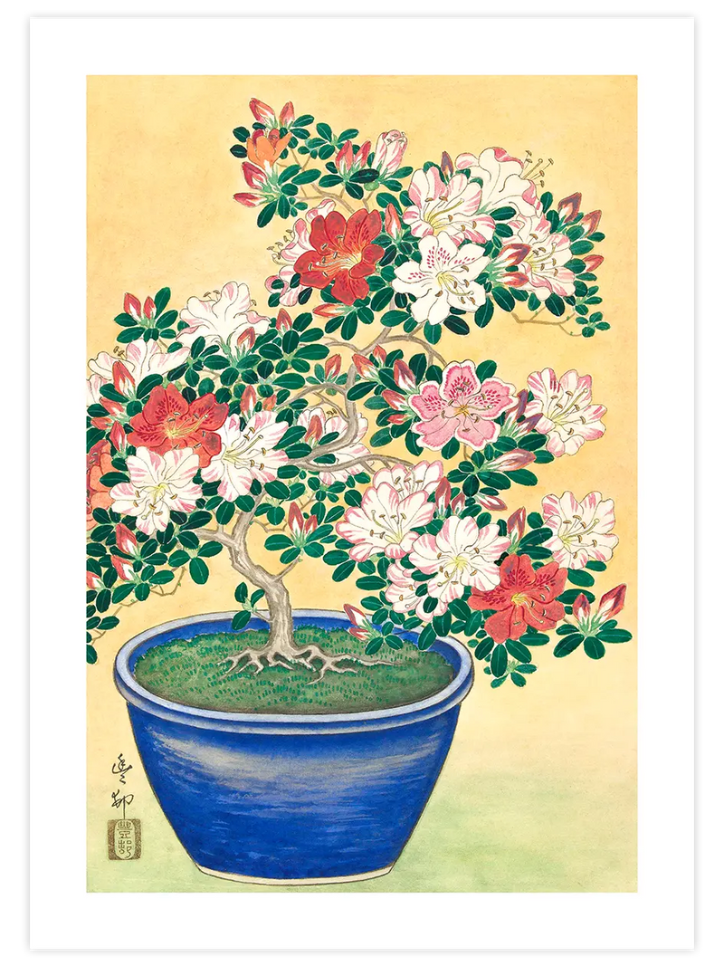 Ohara Koson N7 - Art Print Ünlü Ressamlar Poster