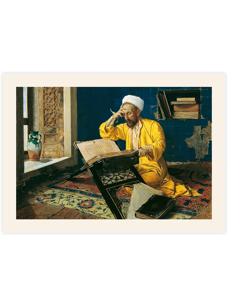 Osman Hamdi Bey İlahiyatçı - Art Print Ünlü Ressamlar Poster