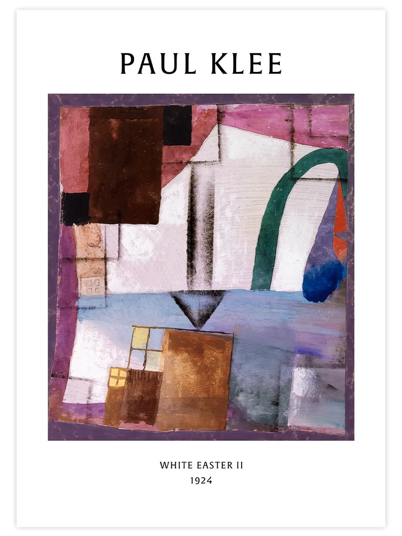Paul Klee White Easter - Art Print Ünlü Ressamlar Poster
