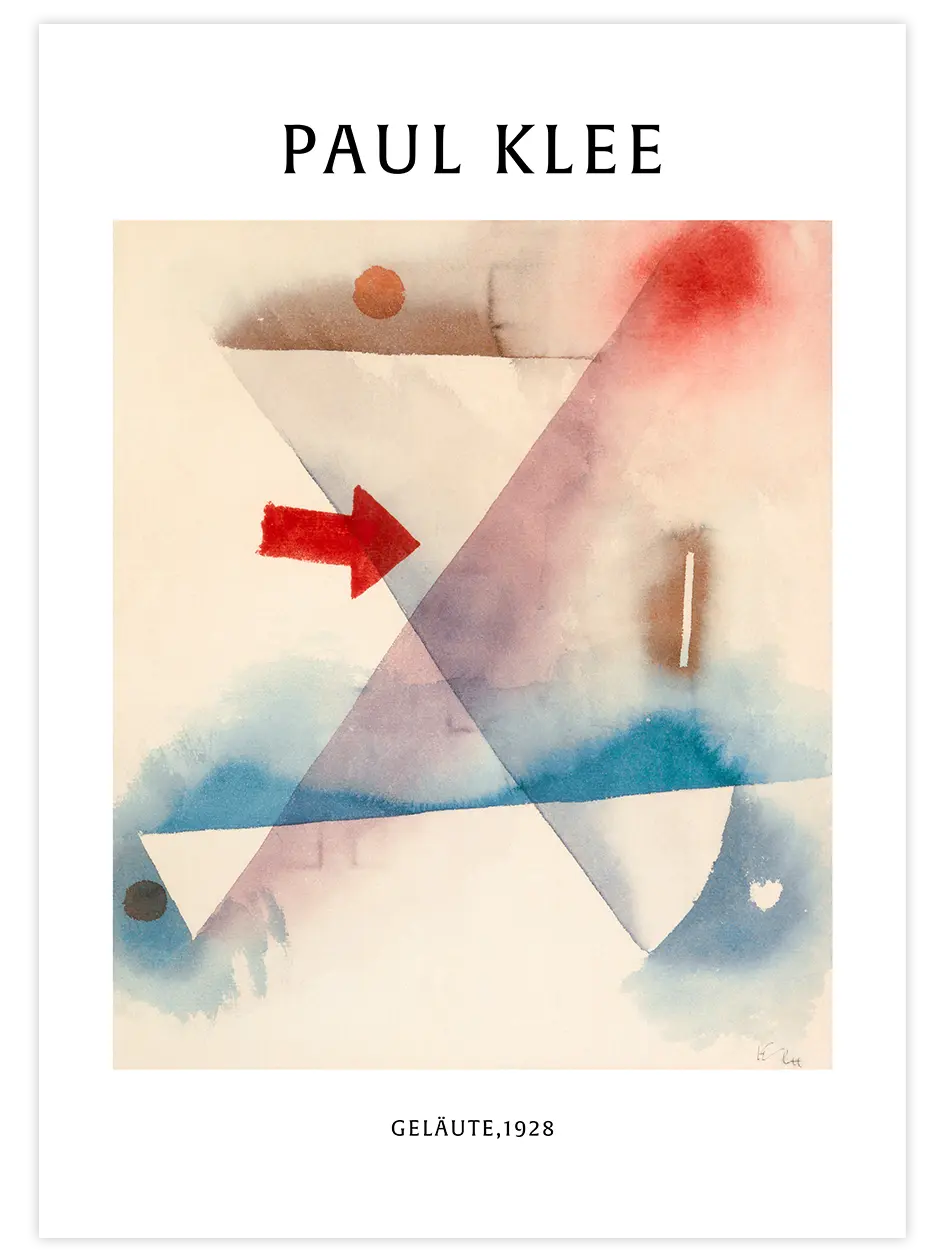 Paul Klee Gelaute - Art Print Ünlü Ressamlar Poster