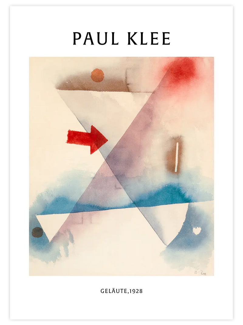 Paul Klee Gelaute - Art Print Ünlü Ressamlar Poster