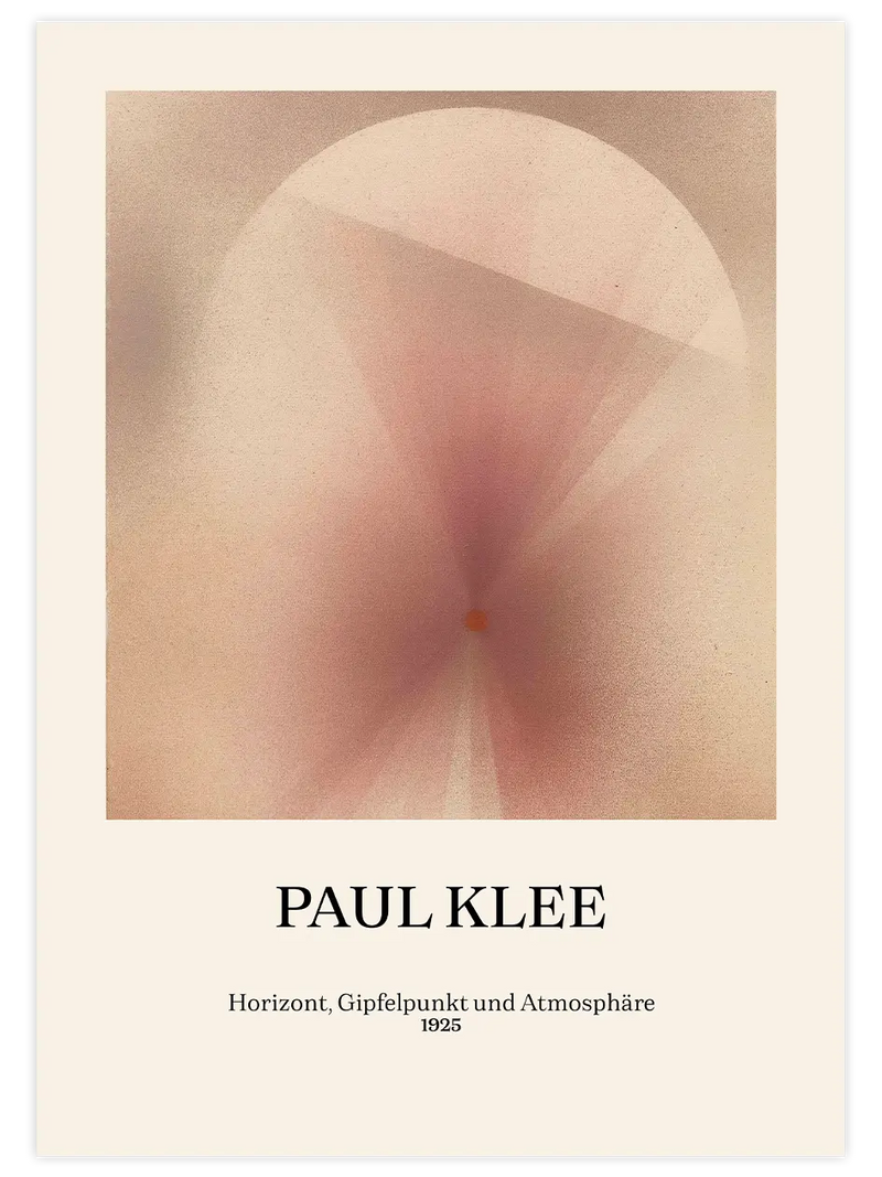 Klee Horizon, Zenith And Atmosphere - Art Print Ünlü Ressamlar Poster