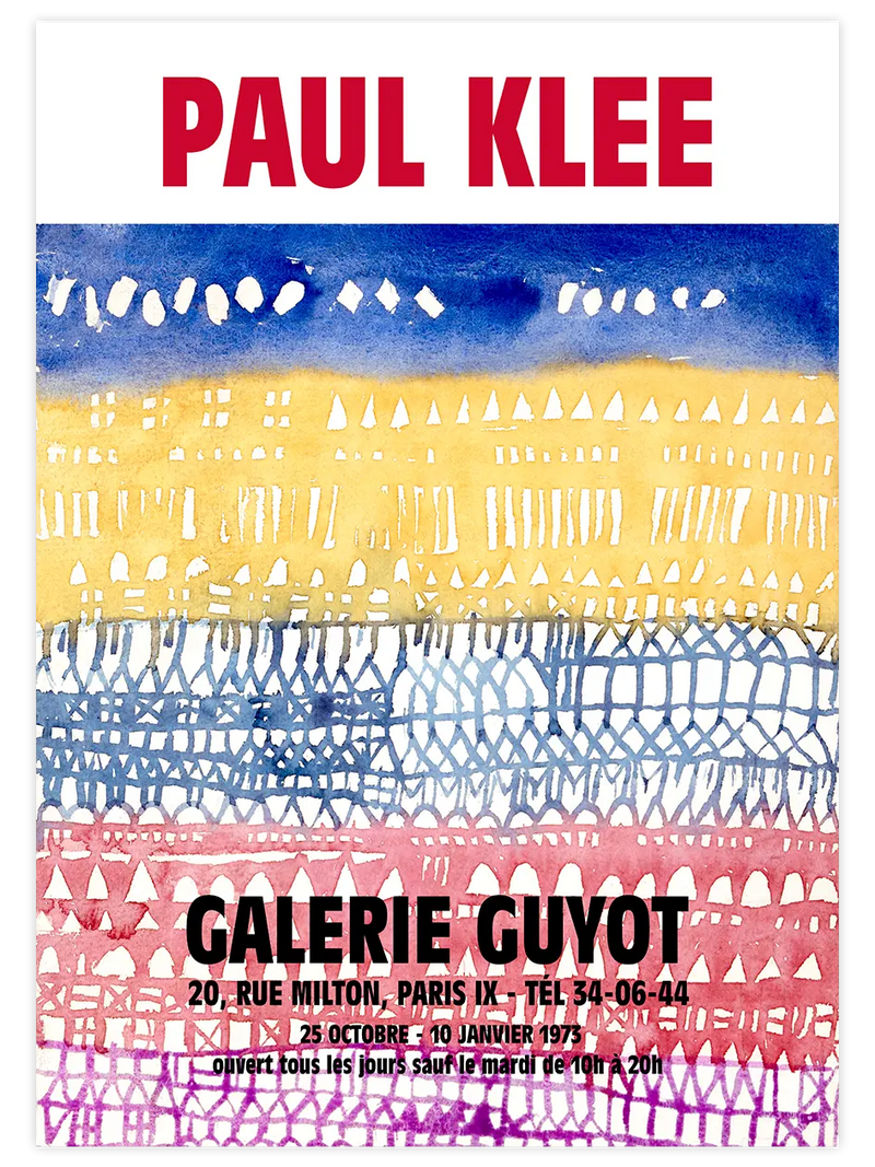 Paul Klee Afiş N2 - Art Print Ünlü Ressamlar Poster