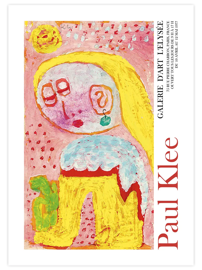 Paul Klee Afiş N9 - Art Print Ünlü Ressamlar Poster