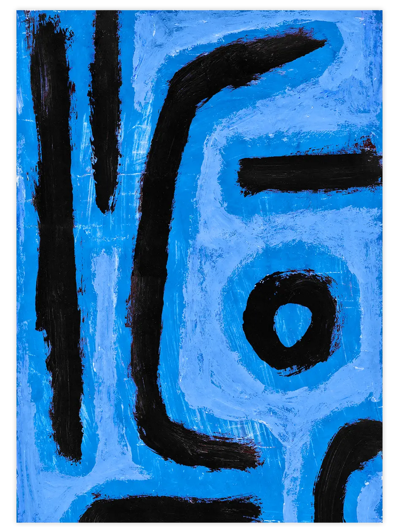 Klee Chord for a Flower Theater - Art Print Ünlü Ressamlar Poster