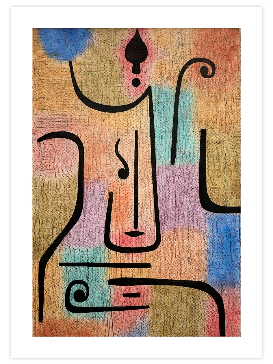 Paul Klee Archangel - Art Print Ünlü Ressamlar Poster