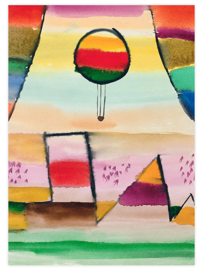 Paul Klee Balloon - Art Print Ünlü Ressamlar Poster