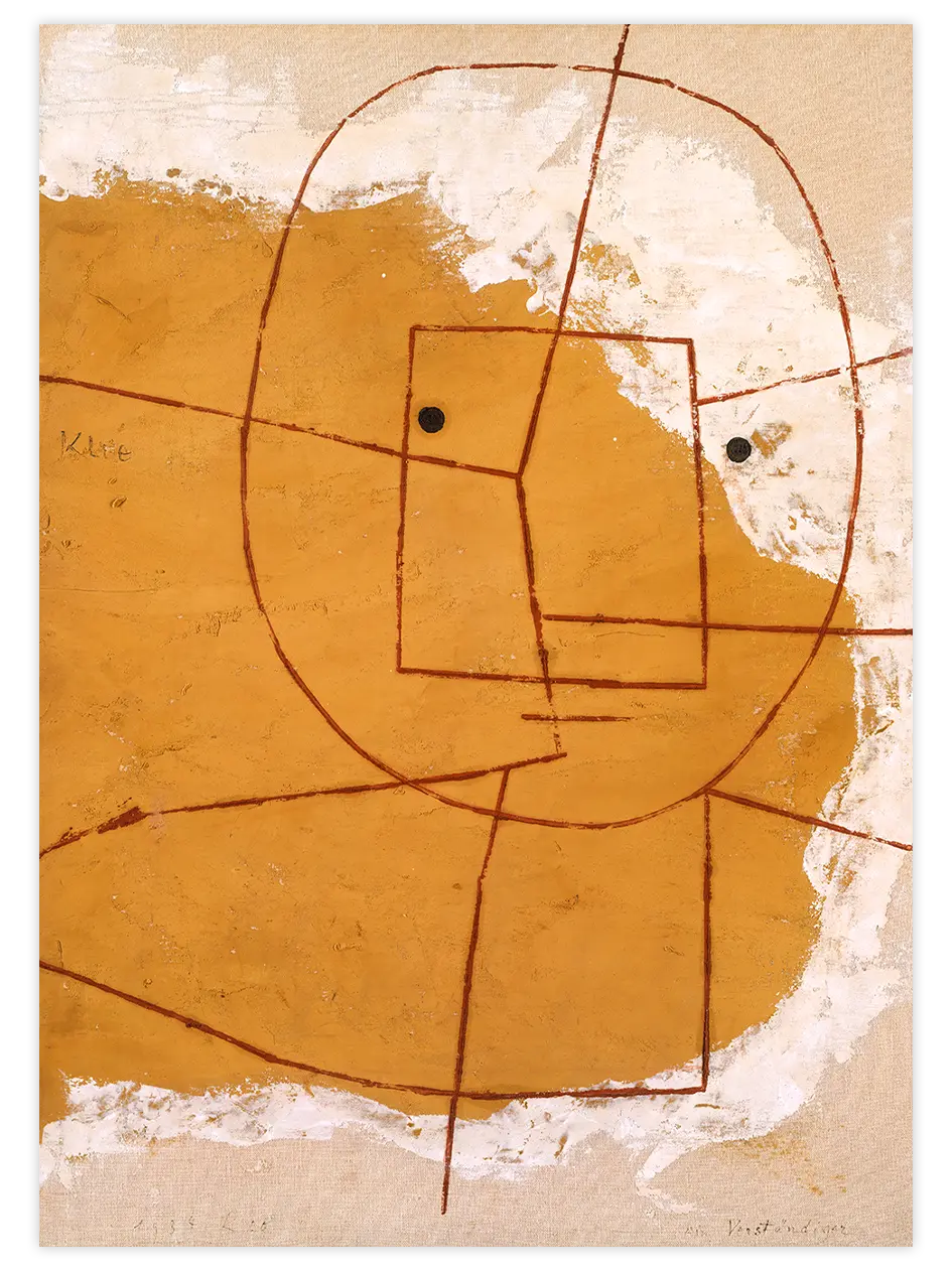 Paul Klee One Who Understands - Art Print Ünlü Ressamlar Poster