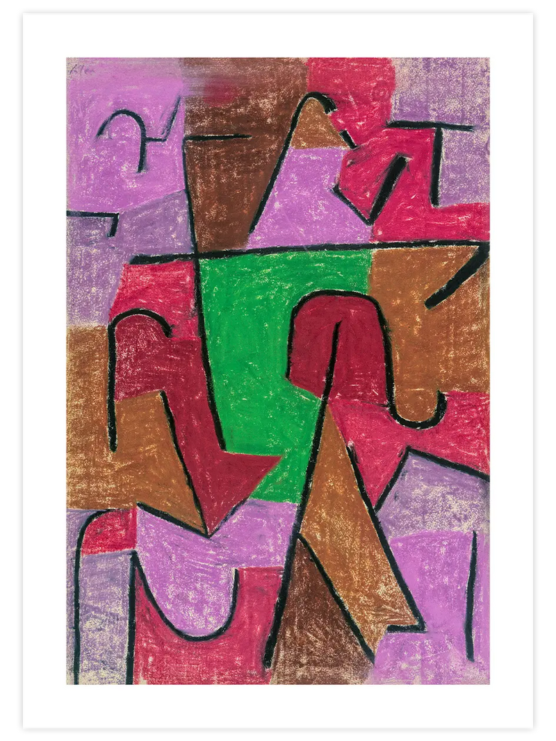 Klee Hint - Art Print Ünlü Ressamlar Poster