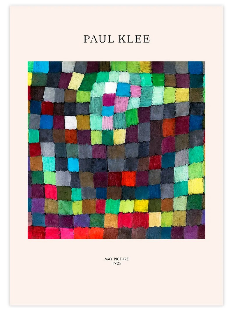 Klee May Picture - Art Print Ünlü Ressamlar Poster