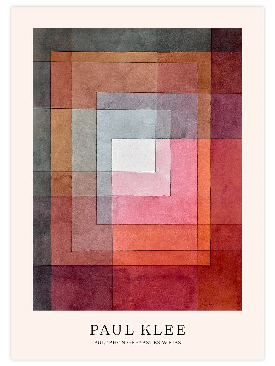 Paul Klee Polyphon - Art Print Ünlü Ressamlar Poster
