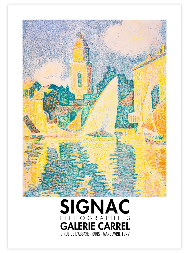 Paul Signac Afiş N3 - Art Print Ünlü Ressamlar Poster