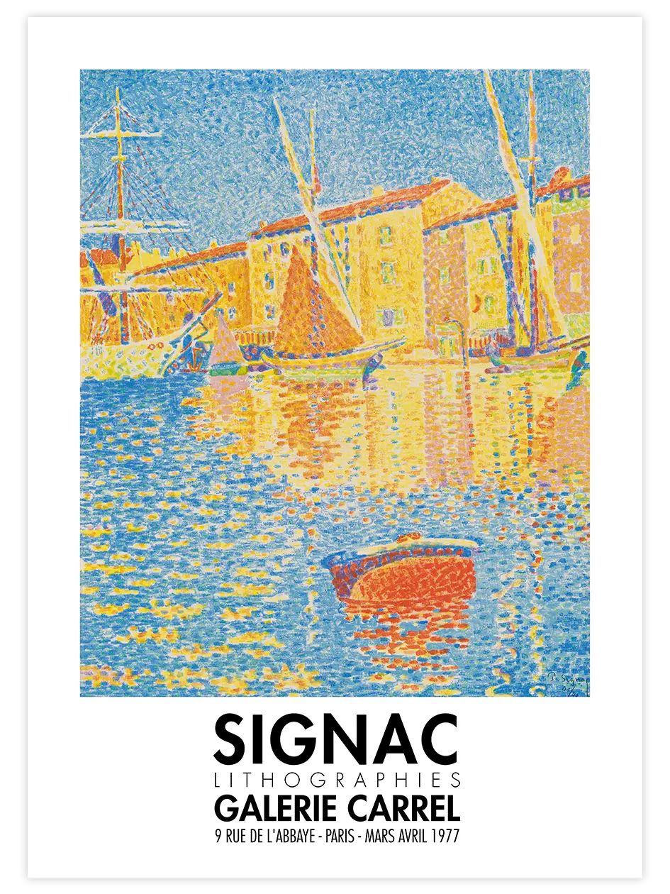 Paul Signac Afiş - Art Print Ünlü Ressamlar Poster