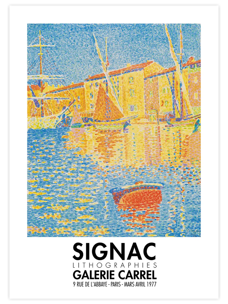 Paul Signac Afiş - Art Print Ünlü Ressamlar Poster