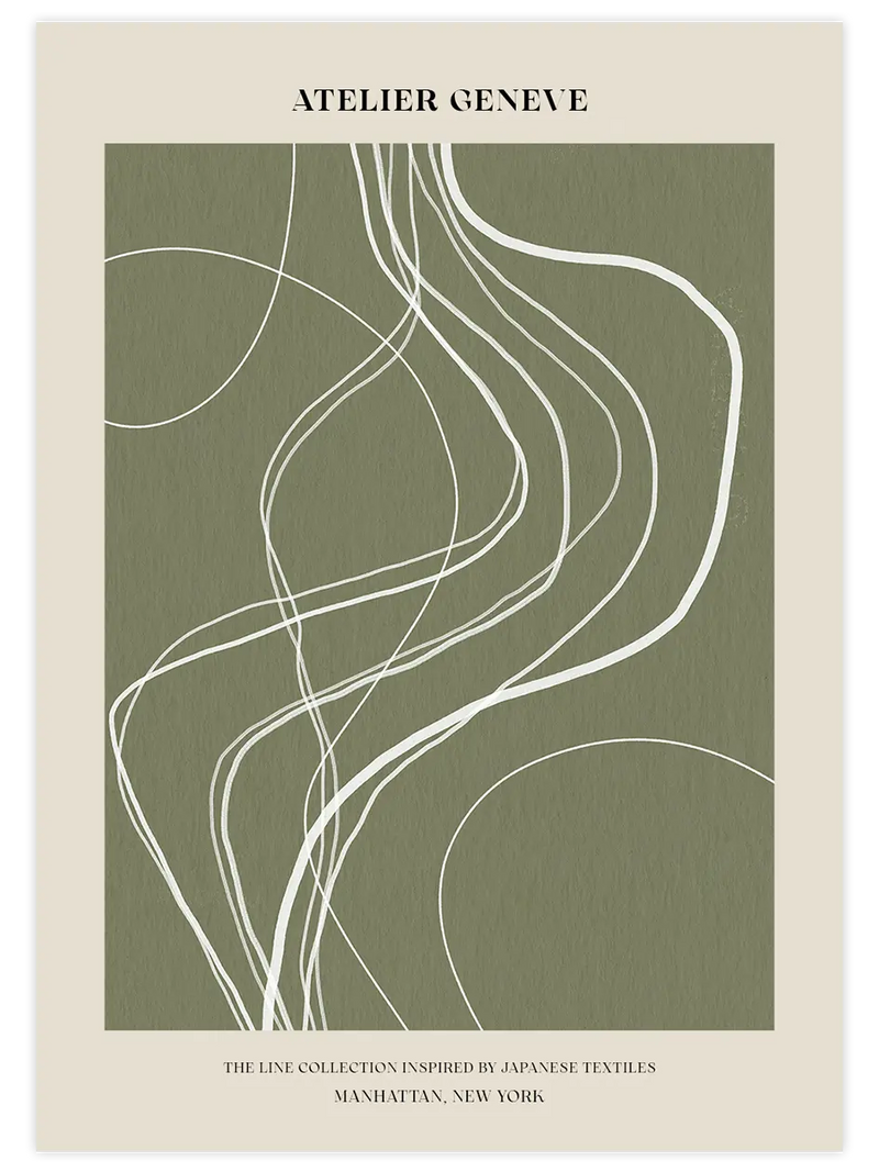 Atelier Geneve - Art Print Sanatsal Poster