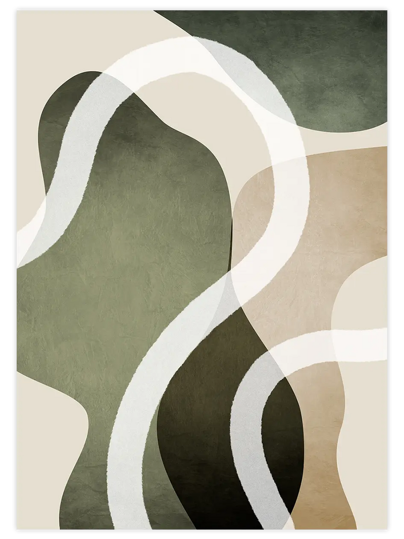 Flows - Art Print Sanatsal Poster