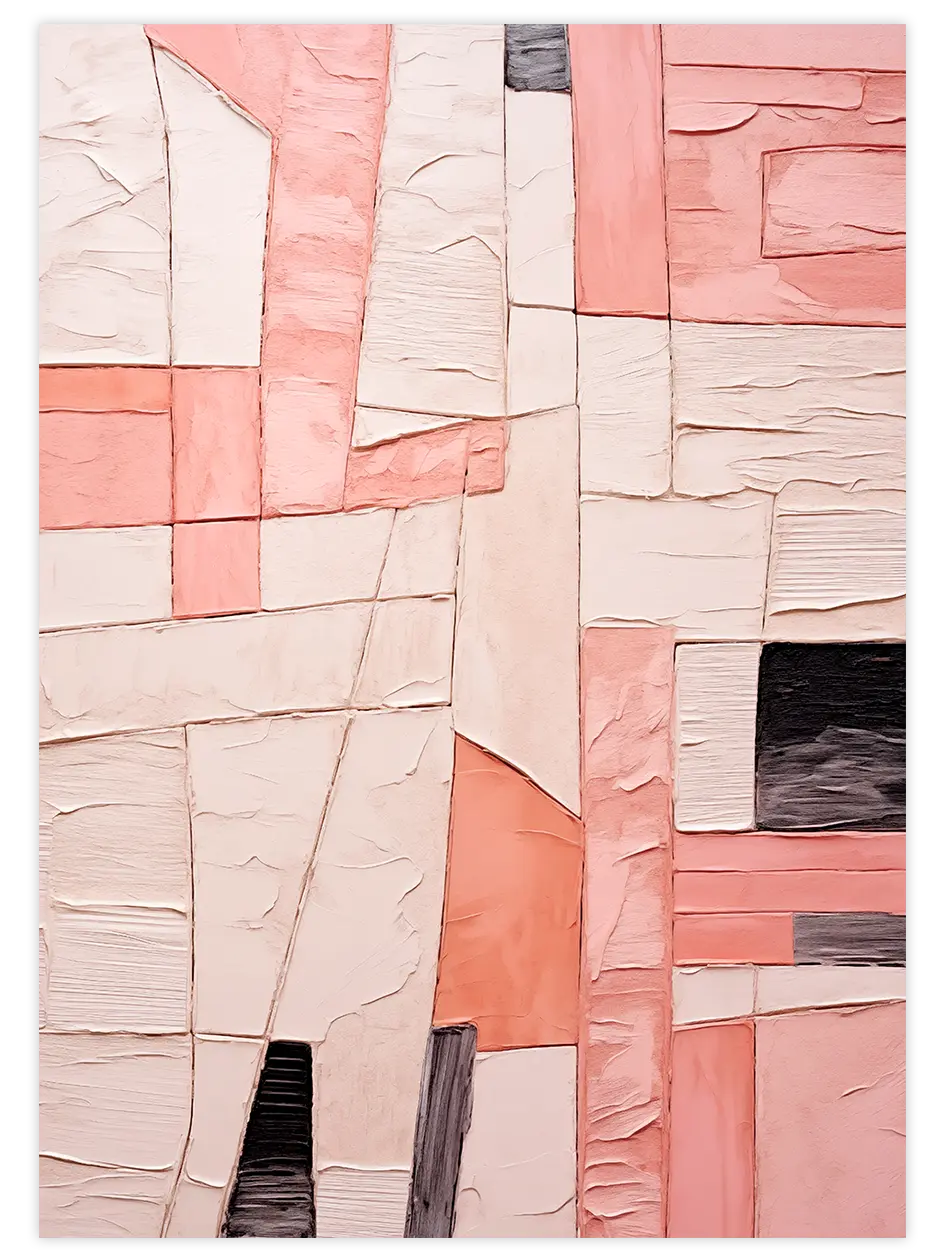 Pink Energy - Art Print Sanatsal Poster