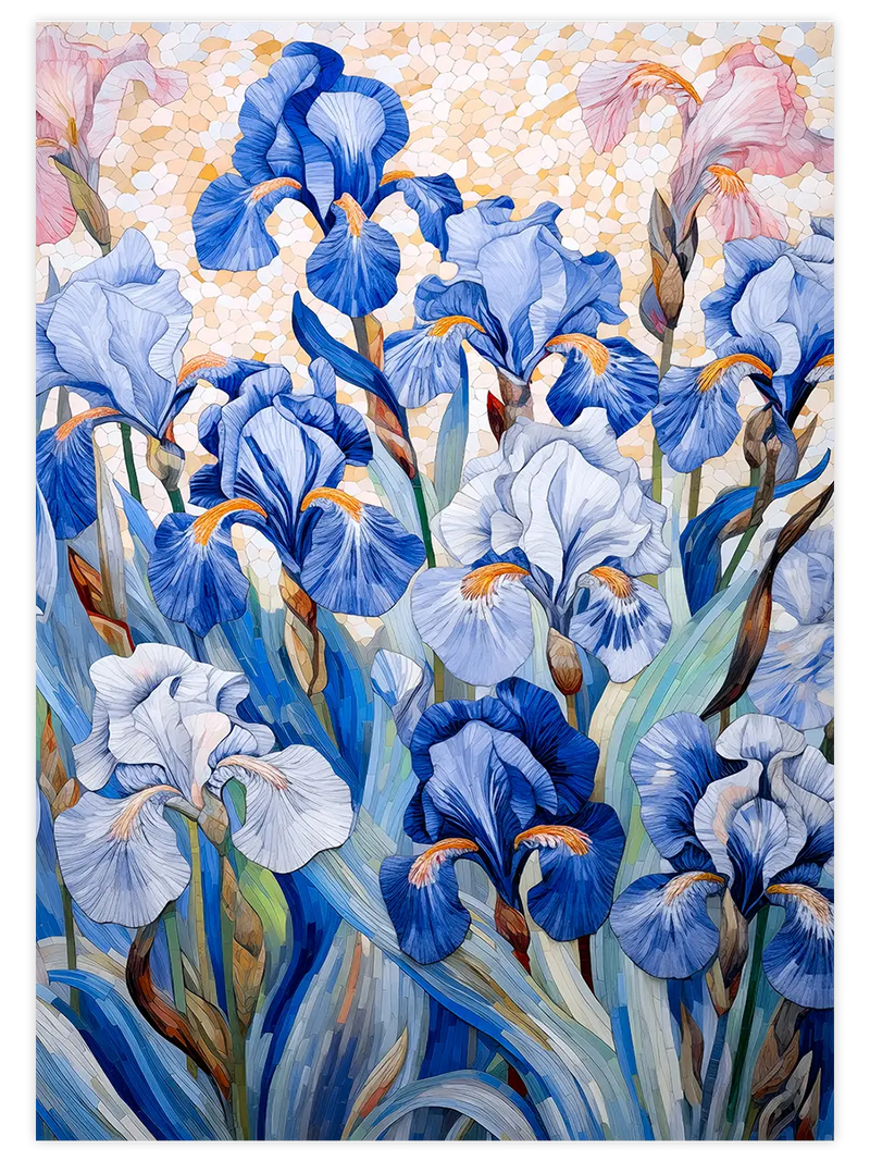 Wild Blue - Art Print Sanatsal Poster