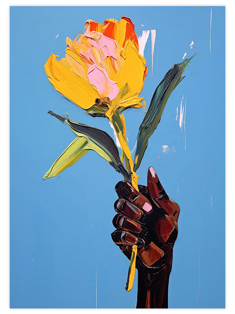 Hayaller N2 - Art Print Sanatsal Poster