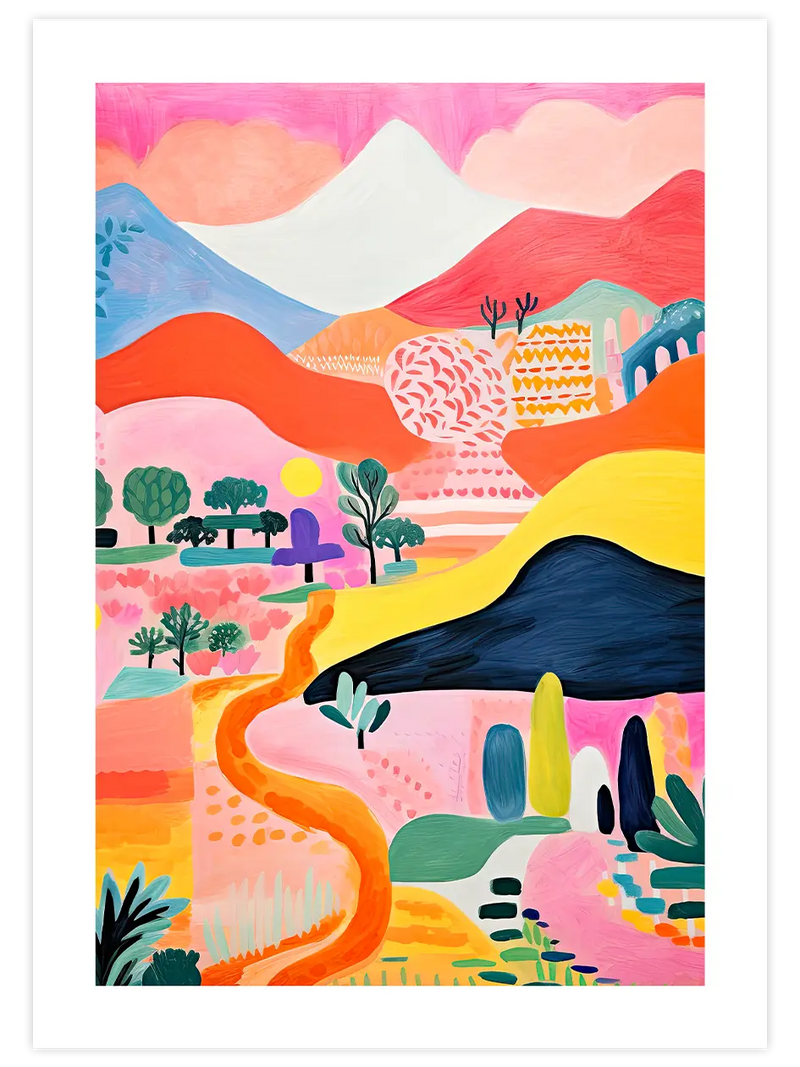 Alegria - Art Print Sanatsal Poster