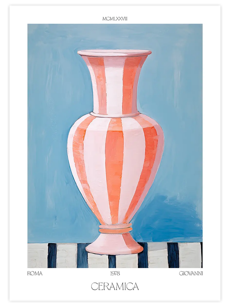 Ceramica N2 - Art Print Sanatsal Poster