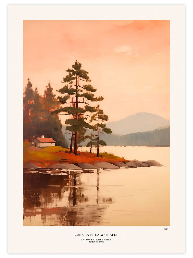 Atelier Criterio Lago - Art Print Sanatsal Poster