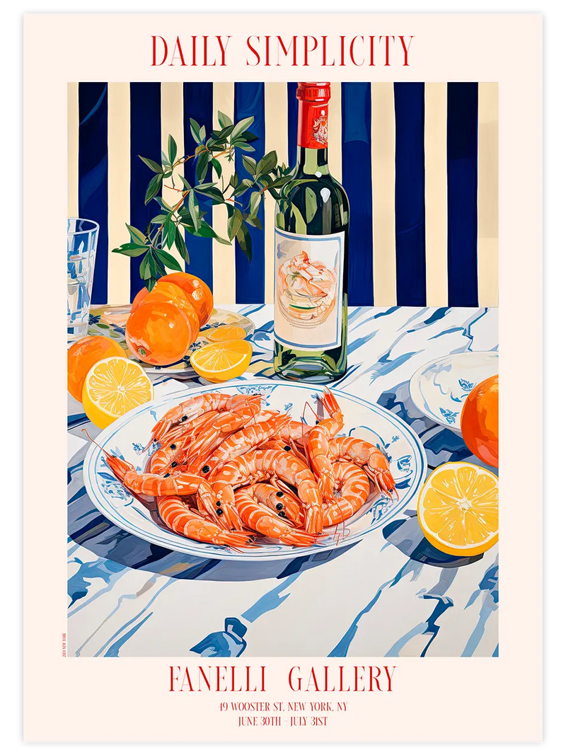 Daily Simplicity - Art Print Sanatsal Poster