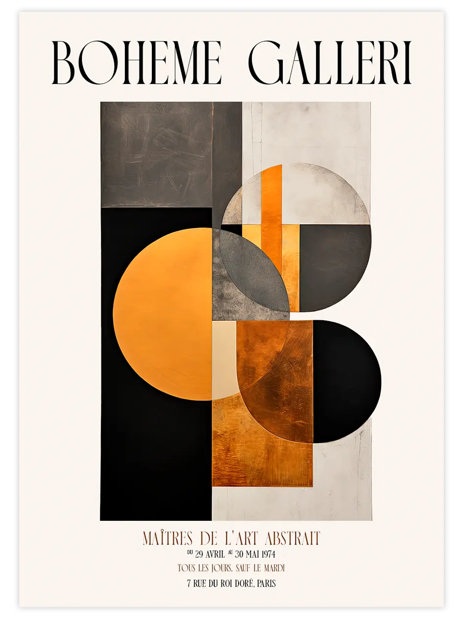 Boheme Galleri N5 - Art Print Sanatsal Poster