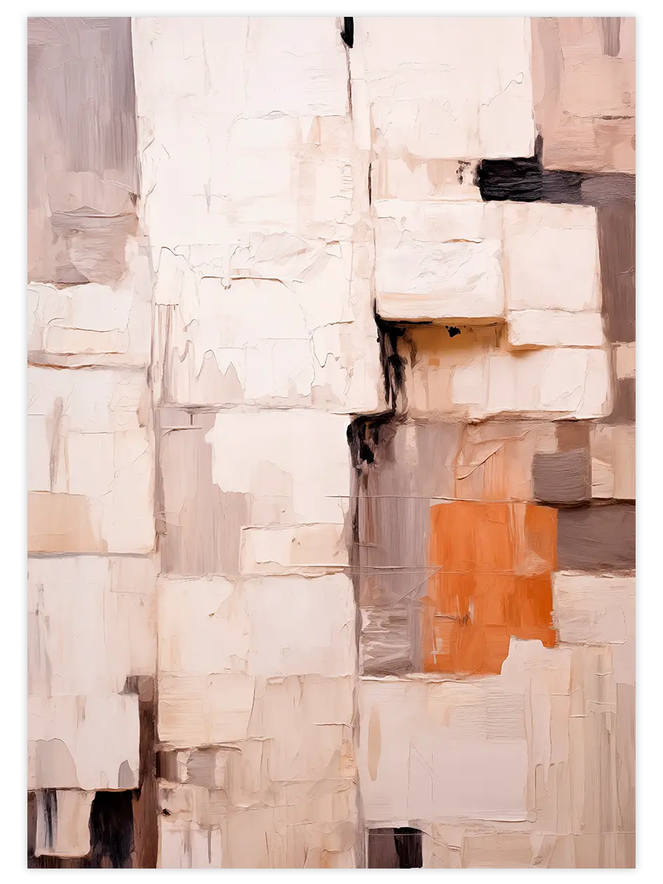 Cubos - Art Print Sanatsal Poster