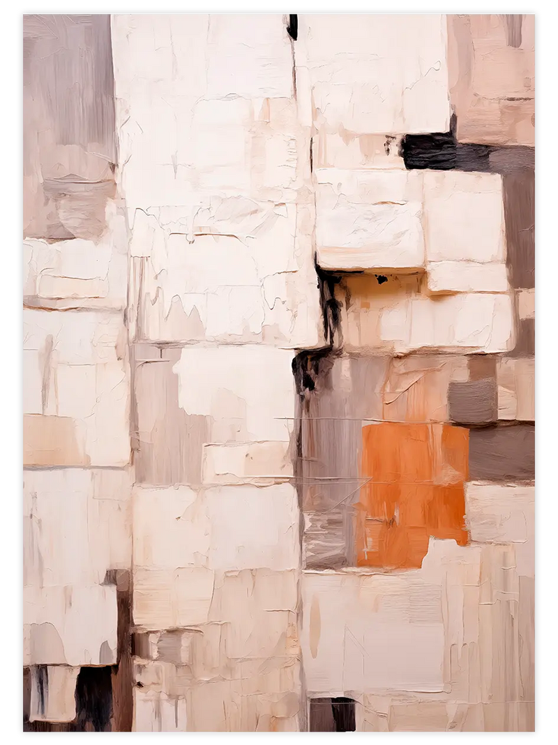 Cubos - Art Print Sanatsal Poster