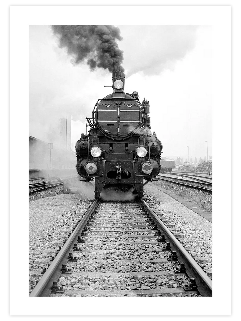 Vintage Tren - Art Print Fotoğraflar Poster