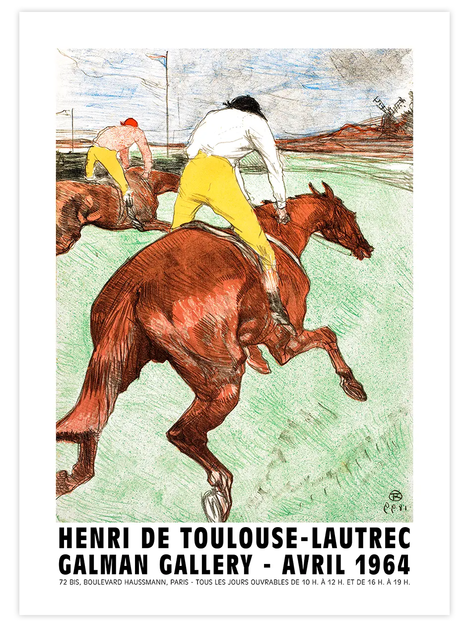 Henri De Toulouse-Lautrec Afiş - Art Print Ünlü Ressamlar Poster