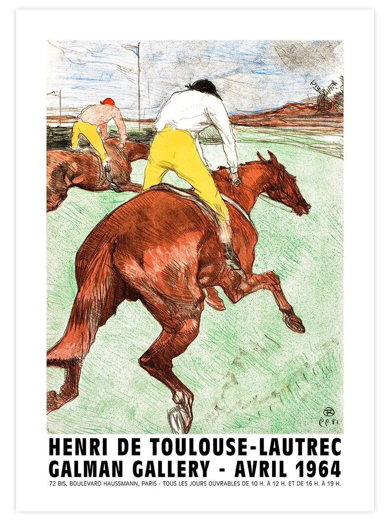 Henri De Toulouse-Lautrec Afiş - Art Print Ünlü Ressamlar Poster