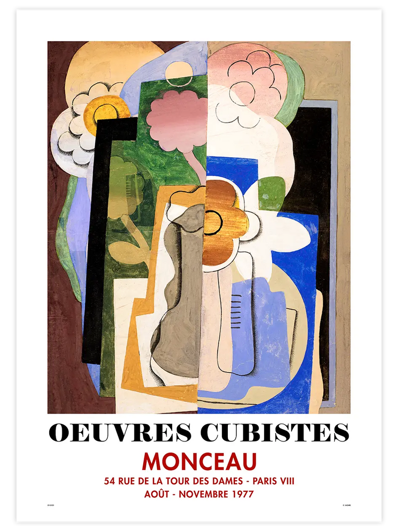 Kübist Afiş N2 - Art Print Ünlü Ressamlar Poster