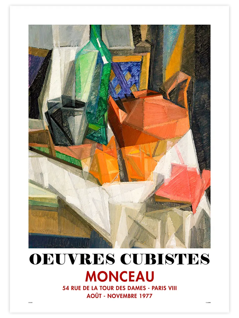 Kübizm Afiş - Art Print Ünlü Ressamlar Poster